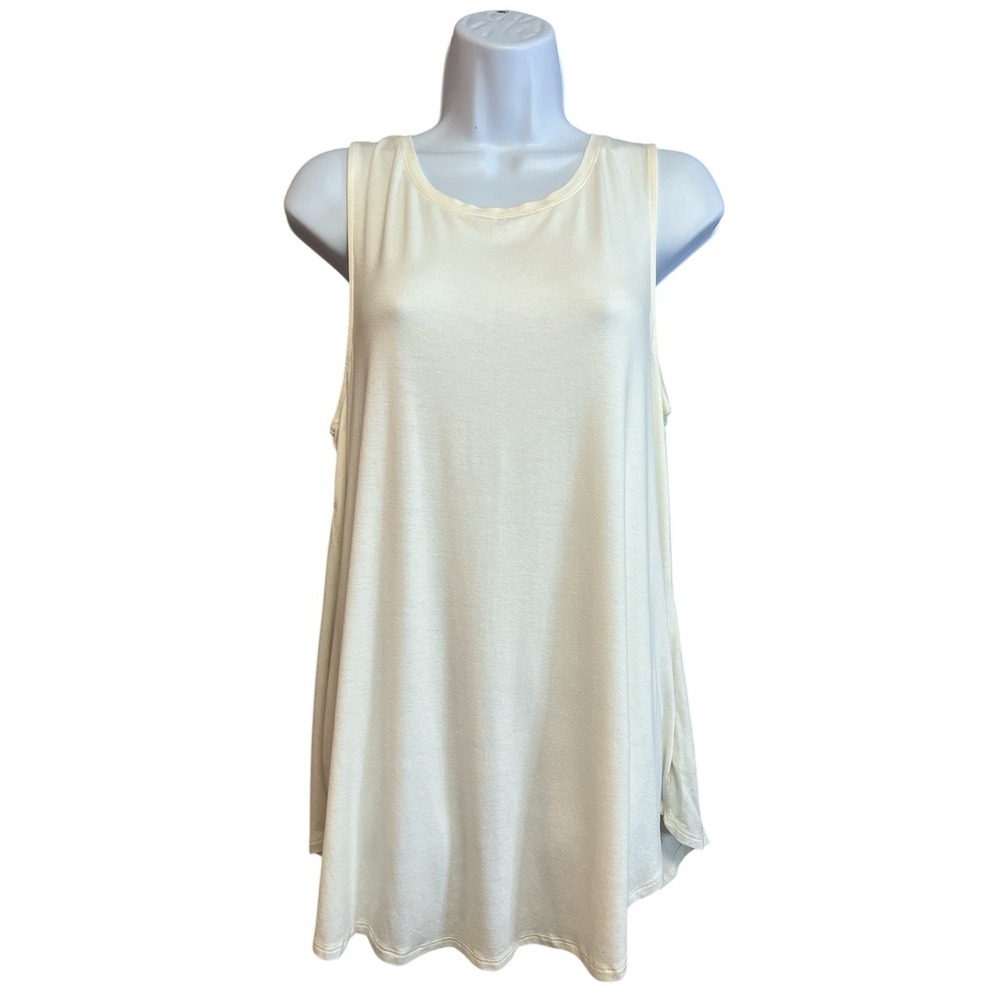 Old Navy Tank Top Blouse White Sz Large Women's NWT